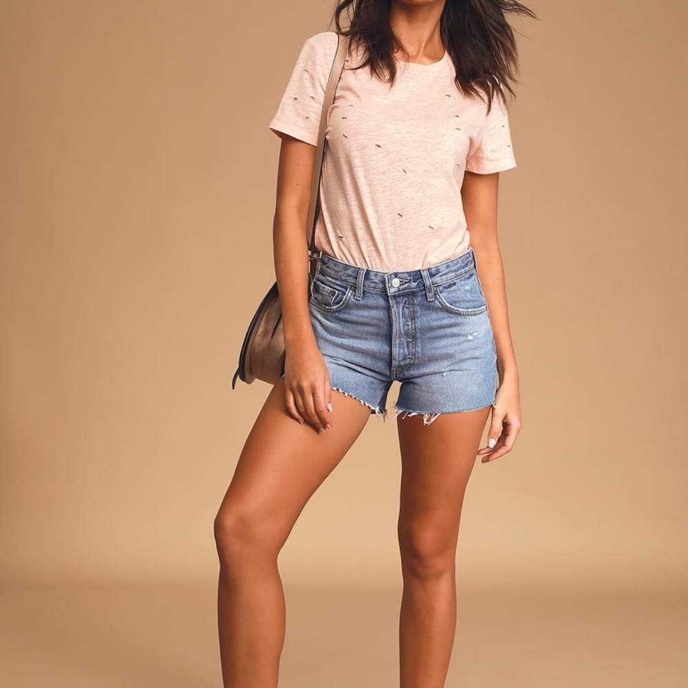 Levi’s high-waisted shorts